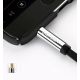10. Ugreen Flachkabel AUX Audiokabel 3,5 mm Miniklinke 2m silber (10599)