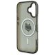 7. Karl Lagerfeld IML Metal Choupette Head MagSafe Hülle für iPhone 16 - Schwarz