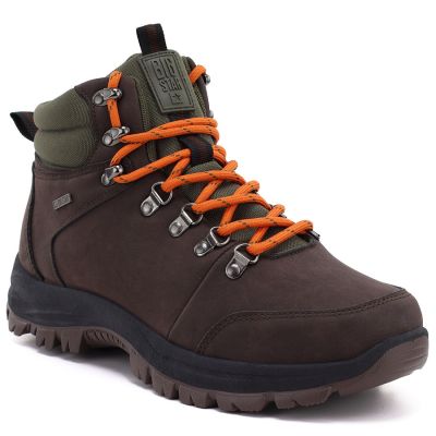 Big Star UU174195 Herren-Trekkingstiefel, braun, hoch