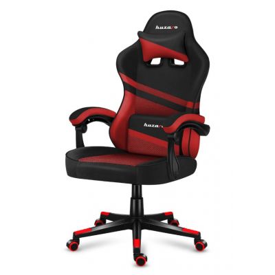 7. Huzaro Force 4.4 Gaming-Stuhl aus rotem Netzgewebe