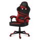 7. Huzaro Force 4.4 Gaming-Stuhl aus rotem Netzgewebe