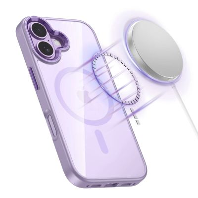 4. Tech-Protect MagMat MagSafe Hülle für iPhone 17 – Transparentes Lila