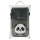 9. Nimmy Big Eyed Pet 2.0 Panda Handytasche - Schwarz