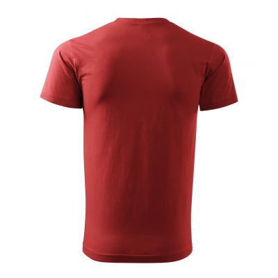 4. Malfini Basic T-Shirt M MLI-12913 burgund
