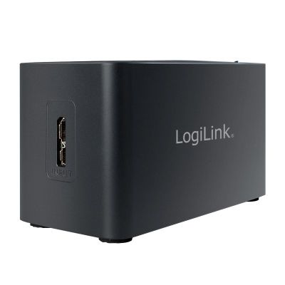 3. LogiLink CR0042 Kabelgebundene Dockingstation USB 3.2 Gen 1 (3.1 Gen 1) Typ-A Schwarz