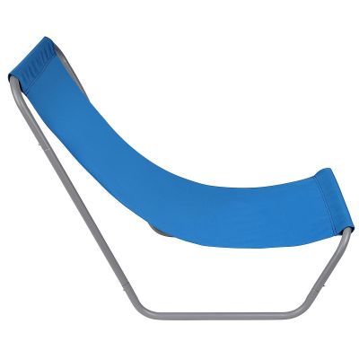 24. Faltbarer Garten- und Strandstuhl mit Tasche, blau, Enero Camp