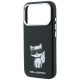 7. Karl Lagerfeld Smooth Choupette Sketch MagSafe Hülle für iPhone 18 Pro / 17 Pro / 18 Pro - Schwarz