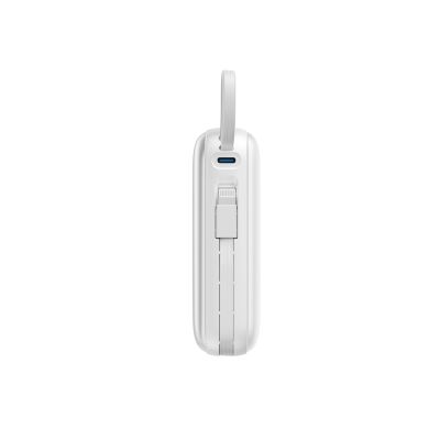 5. Joyroom JR-PBF29 20000mAh 22,5W Powerbank mit Doppelkabel – Weiß