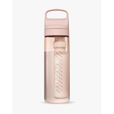 LifeStraw Go Serie für den täglichen Gebrauch, 650 ml, Kunststoff, Kirsche (Frucht), Rosa, Transparent