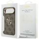 8. Guess 4G Big 4G Classic Logo Hülle für iPhone Air – Braun und Gold