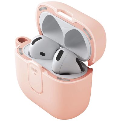 2. Uniq Clyde Lock Case für AirPods 4 – Rosa