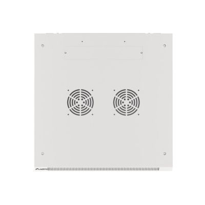 6. Lanberg WF01-6615-10S Rack-Schrank (15 HE; 769 mm / 600 mm / 600 mm; Wandmontage; Glas; 19 Zoll; grau)