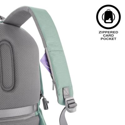 13. XD DESIGN ANTI-DIEBSTAHL-RUCKSACK BOBBY SOFT GRÜN P/N: P705.797