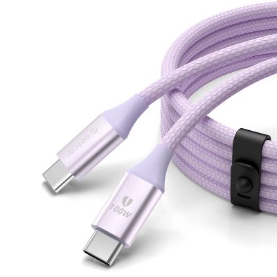 Orico CDX 100W 5A Power Delivery USB-C - USB-C 1m Kabel - Lila