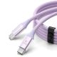 Orico CDX 100W 5A Power Delivery USB-C - USB-C 1m Kabel - Lila