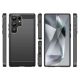 2. Carbon Case Silikonhülle für Samsung Galaxy S25 Ultra - Schwarz