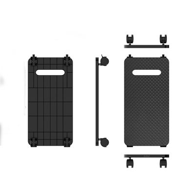 3. Orico CPB1 Computerständer mit Rädern - Schwarz