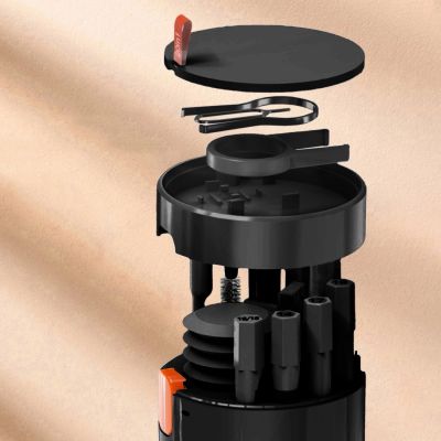 2. Multifunktionales 20-in-1-Reinigungsset für Kopfhörer, Tastatur und Displays – Schwarz