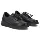 4. Damen-Ledersandalen mit Keilabsatz, schwarz, Filippo DP8102