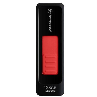 3. Transcend JetFlash Elite JetFlash 760, 128 GB USB-Stick, USB Typ-A 3.2 Gen 1 (3.1 Gen 1), Schwarz, Rot