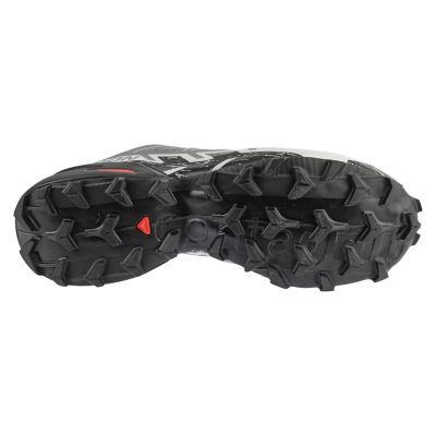 4. Salomon Speedcross 6 Wide L41744100 Grau 42 2/3