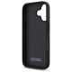 7. BMW M Perforiertes Tricolor-Detaillinien-Design iPhone 16 Hülle – Dunkelgrau