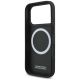 7. BMW M Quilted Logo MagSafe Case für iPhone 17 Pro – Schwarz