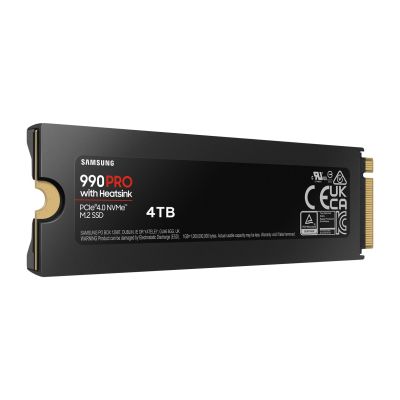 22. Samsung 990 PRO Kühlkörper 4TB SSD