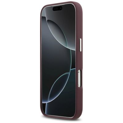 5. BMW-Logo-Metallhülle mit MagSafe-Funktion für iPhone 17 Pro – Rot
