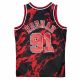 2. Mitchell & Ness Marble NBA Swingman Dennis Rodman Chicago Bulls Trikot