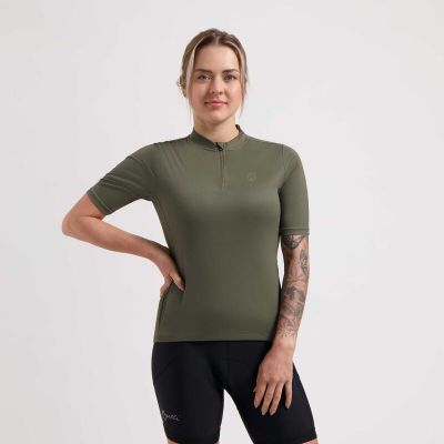 3. Rogelli CORE Damen-T-Shirt, grün, XL