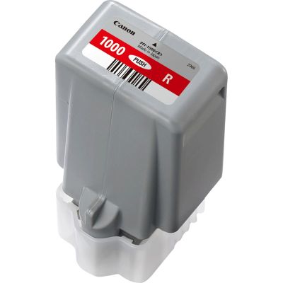2. Canon 0554C001 PFI-1000R Tinte 80 ml Rot