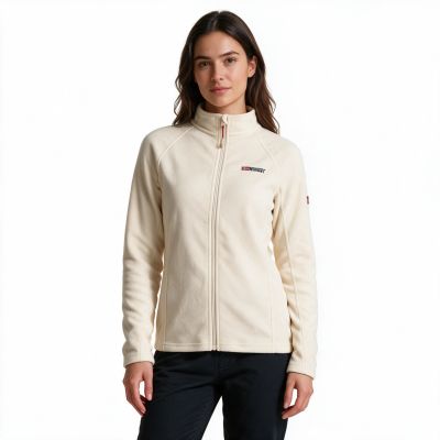 10. Damen-Fleecejacke Geographical Norway TUG FZ OFF WHITE DB LADY 268 (WA1722F/GN-OFF WHITE)