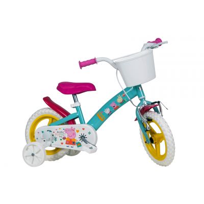 Kinderfahrrad 12" Peppa Pig grün 1198