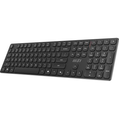 3. MSI Forge K210 Kabelloses Maus- und Tastatur-Set Schwarz