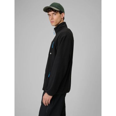 3. Lässiger Herren-Fleecepullover mit Stehkragen 4F 4FRSS26TFLEM502-20S
