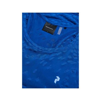 4. PEAK PERFORMANCE W Discover Tank Damen-T-Shirt, blau