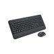 Logitech Signature MK650 Combo für Unternehmen: Tastatur und Maus (Büro, Bluetooth, QWERTZ, American International, Graphit)