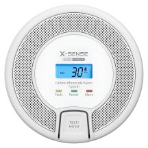 X-Sense CO03D-W Rauchmelder Kohlenmonoxidmelder Vernetzbar Drahtlos