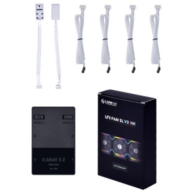 2. Lian Li UNI HUB SL-INF Controller, L-Connect 3 - Weiß