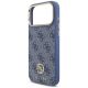 6. Guess 4G Strass Logo MagSafe Schutzhülle für iPhone 18 Pro Max / 17 Pro Max – blau