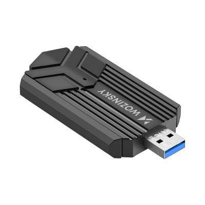 2. Wozinsky Dualband-WLAN-USB-3.0-WLAN-6-Adapter – Schwarz
