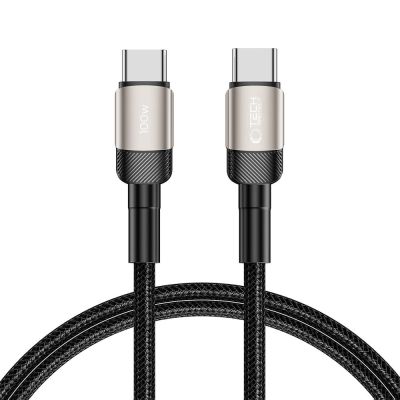 Tech-Protect UltraBoost Evo USB-C / USB-C PD-Kabel 100 W 5 A 1 m – Titan