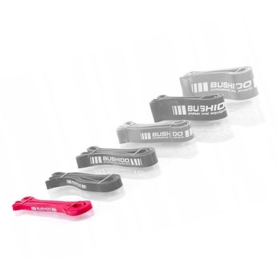 9. Power Band 13 - Verstärktes Trainingsband DBX BUSHIDO RED 7-16 KG