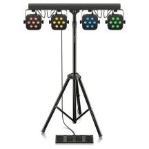 Behringer STAGE TRI LED BUNDLE ST1 4x-LEDPAR-Set mit Controller + Stativ