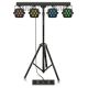 Behringer STAGE TRI LED BUNDLE ST1 4x-LEDPAR-Set mit Controller + Stativ