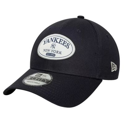 New Era Patch 9FORTY New York Yankees Cap 60915783 Schwarz OSFM
