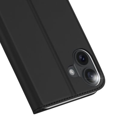 4. Dux Ducis Skin Pro Hülle für iPhone 16 Plus mit Klappe und Kartenfach – Schwarz