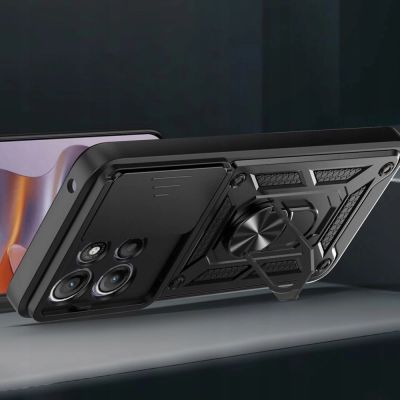 4. Tech-Protect CamShield Pro Hülle für Motorola Moto G15 - Schwarz