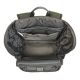 10. Rivacase Eden Rucksack Reiserucksack Olivgrünes gewachstes Leder (Pull-Up), Polyester, recyceltes Polyethylenterephthalat (rPET)
